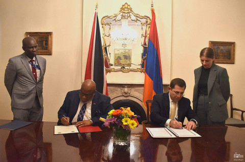 Հայաստանի և Տրինիդադ և Տոբագոյի միջև հաստատվեցին դիվանագիտական հարաբերություններ