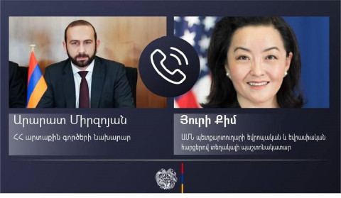 Արարատ Միրզոյանը և Յուրի Քիմը քննարկել են տարածաշրջանային անվտանգության հարցեր