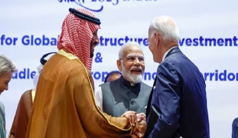 G20: EU and US back trade corridor linking Europe, Middle East and India