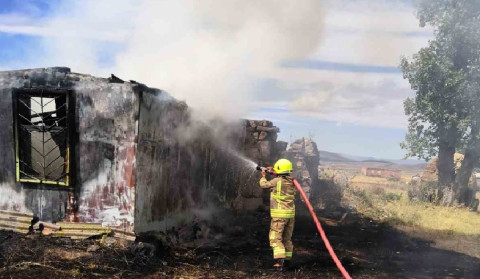Հրդեհ Սադունց գյուղում