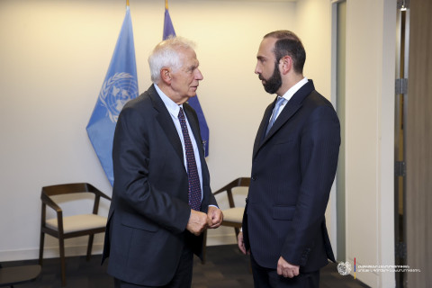 Azərbaycanın niyyəti birmənalı olaraq Dağlıq Qarabağ xalqını öz vətənindən məhrum etməyə yönəlib: Mirzoyan Borelə