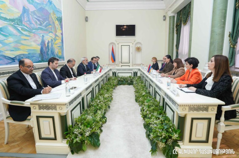 Anna Vardapetyan presented to her Iranian colleagues consequences of aggression unleashed by Azerbaijan against people of Nagorno-Karabakh