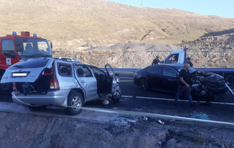 Ավտովթար Լանջիկ գյուղի մոտակայքում