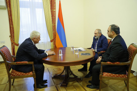 Prime Minister received Minister of Internal Affairs of Russia
