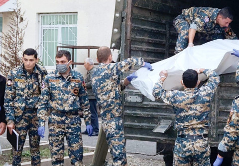 Ճանկաթաղի և Վարդաձորի տարածքում հայտնաբերվել է զոհված 3 զինծառայողի և 2 քաղաքացու մարմին. ԼՂ ՆԳՆ ԱԻ պետական ծառայություն