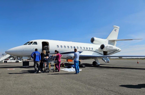 ԼՂ-ում պայթյունից ծանր վիրավորում ստացած չորս հիվանդներ տարհանվել են Ֆրանսիայի հիվանդանոցներ