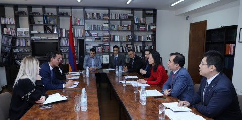 Քննարկվել են կրթության բնագավառում հայ-չինական համագործակցության զարգացման հարցեր