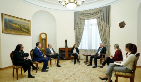 Baş nazirin müavini Mher Qriqoryan Amerika Erməni Assambleyasının nümayəndələrini qəbul edib