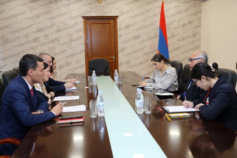 Ժաննա Անդրեասյանը հրաժեշտի հանդիպում է ունեցել ՀՀ-ում Ճապոնիայի դեսպանի հետ