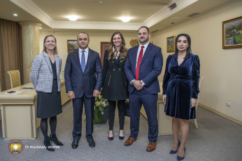 ԱՄՆ հետ համագործակցություն փողերի լվացման հանցատեսակի դեմ. հանդիպում ՔԿ-ում