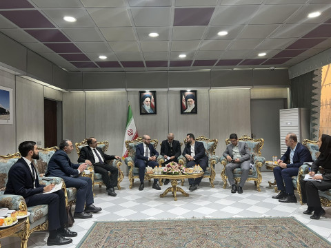 Deputy Minister of Economy and Mehdi Zeighami discussed issues of establishing joint productions