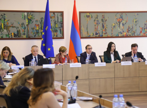 ՀՀ-ԵՄ Արդարադատության, ազատության և անվտանգության հարցերով ենթակոմիտեի նիստին քննարկվել է հակակոռուպցիոն և դատաիրավական բարեփոխումների օրակարգը