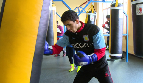 Young boxers prepare for tournament