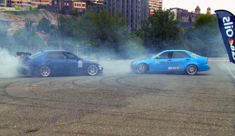 Drift show dedicated to Yerevan’s 2800 anniversary