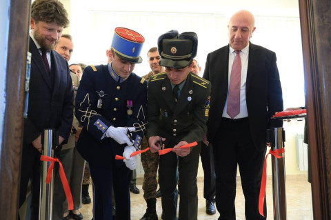 French classroom equipped with modern solutions opened at Vazgen Sargsyan Military Academy