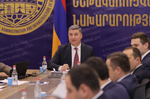 Քննարկվել են մարզերում միասնական երթուղային ցանցի ներդրման աշխատանքների հետ կապված հարցեր