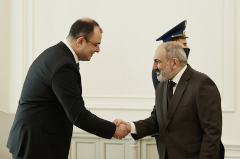Prime Minister receives the Minister of Justice of Georgia