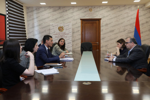 Քննարկվել են «Հայ երեխաների իրավունքների պաշտպանությունը հետպատերազմյան համատեքստում» ԵԽ ծրագրի մանրամասները