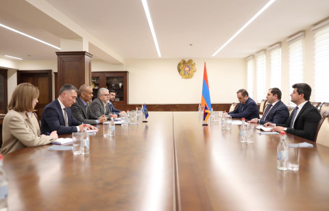 Սուրեն Պապիկյանը և ԵԽ երևանյան գրասենյակի ղեկավարը քննարկել են համատեղ իրականացվող ծրագրերը