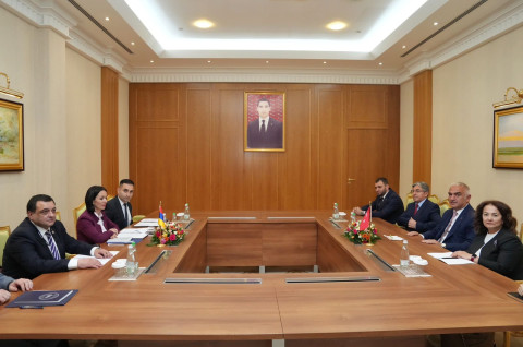 ER təhsil, elm, mədəniyyət və idman naziri ilə Türkiyənin mədəniyyət naziri Ani körpüsünün bərpası ilə bağlı fikir mübadiləsi aparıblar