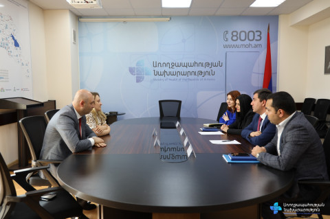 Քննարկվել է առողջապահական համակարգի կայուն զարգացմանն ուղղված դրամաշնորհային ծրագրերի ընթացքը