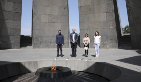 Avstriya Milli Şurasının İnsan Hüquqları Komissiyasının sədri Tsitsernakaberddə olub