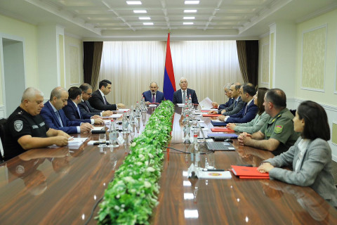 Состоялось заседание Совета безопасности под руководством Никола Пашиняна