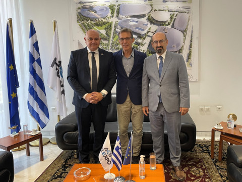 Ambassador Mkrtchyan met with Tasos Tzikas, Chairman of Board of Directors of Thessaloniki International Trade Exhibition