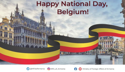 We highly value trusting partnership between Armenia and Belgium: Foreign Ministry