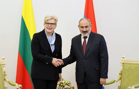Բարձր եմ գնահատում ՀՀ-ԵՄ գործընկերության զարգացմանն աջակցելու գործում Լիտվայի հանձնառությունը. Փաշինյանը՝ Շիմոնիտեին