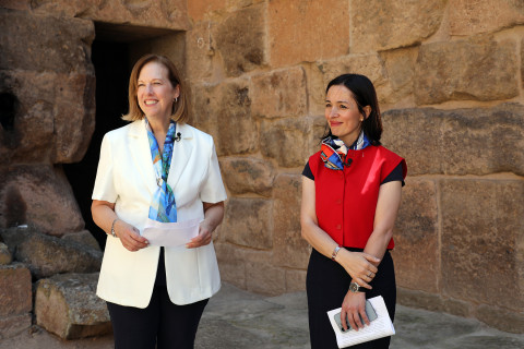 US supports preservation of Armenia's cultural heritage: Zhanna Andreasyan and US Ambassador visit Yereruyk