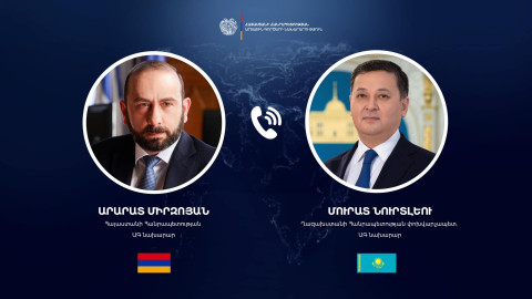 Armenia's and Kazakhstan's foreign ministers discussed cooperation agenda between two countries