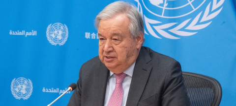 UN chief says civilian toll from Israeli attacks on Lebanon "totally unacceptable"