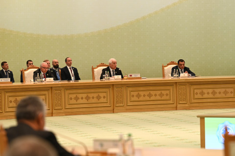 President Vahagn Khachaturyan participated in International Forum in Ashgabat dedicated to 300th anniversary of Magtymguly Fragi