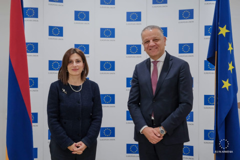 Անահիտ Ավանեսյանը ԵՄ երկրների դեսպաններին ներկայացրել է համատեղ իրականացվող ծրագրերը