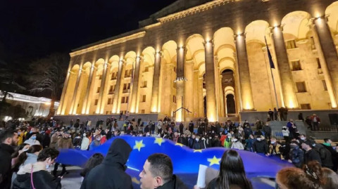Акция протеста в Тбилиси завершилась без происшествий