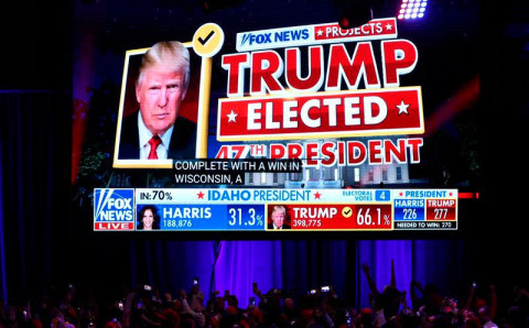 Trump claims victory after Fox News projects he won US presidency