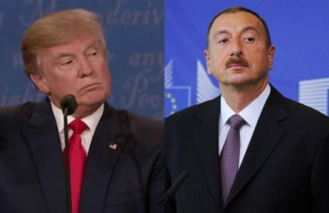 Aliyev sends congratulatory letter to Trump