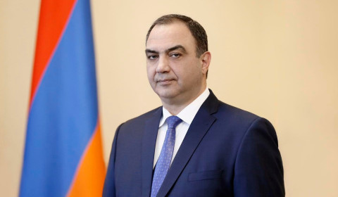 Minister of Internal Affairs Vahe Ghazaryan submitted his resignation