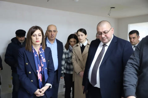Անահիտ Ավանեսյանը հետևել է Գյումրու ծննդատան նոր մասնաշենքի շինարարական աշխատանքներին