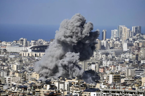 Multiple Israeli strikes hit targets in Beirut's southern suburb