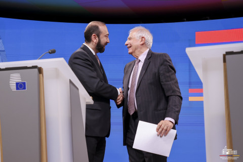 I express appreciation for dedication to our shared values and commitment to make Armenia-EU partnership stronger: Mirzoyan to Borrell