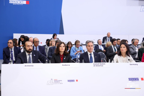 Միրզոյանը Մալթայում մասնակցել է ԵԱՀԿ նախարարական համաժողովի պաշտոնական բացման արարողությանը