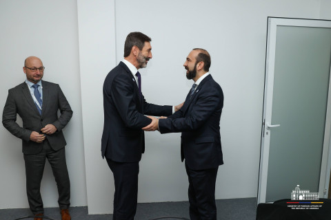 Mirzoyan and Juraj Blanár exchanged thoughts on EU enlargement processes