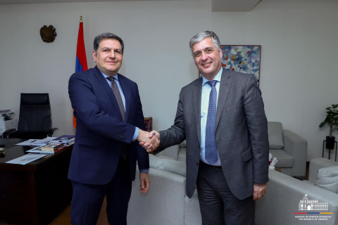 Ավստրիայի նորանշանակ դեսպանն իր հավատարմագրերի պատճենն է հանձնել ՀՀ ԱԳ նախարարի տեղակալին
