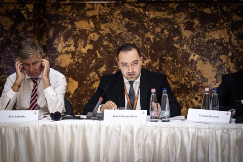 Secretary General David Karapetyan Participated in the Budapest Global Dialogue