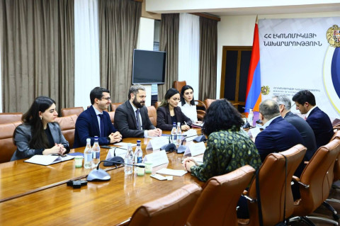 Պապոյանն ու Անդրեաս Վիմմերը քննարկել են ՀՀ ֆինանսական շուկայի և ներդրումային միջավայրի զարգացմանն առնչվող հարցեր