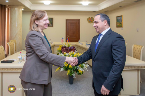 Armenia's Investigative Committee Chairman meets with US Ambassador to Armenia