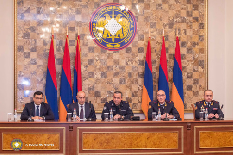 ՔԿ նախագահ Արթուր Պողոսյանը կոմիտեի անձնակազմին է ներկայացրել նորանշանակ տեղակալներին