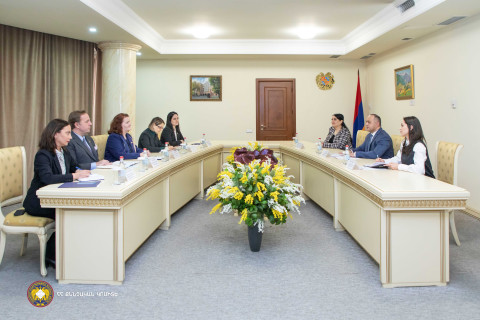 ՔԿ նախագահի տեղակալն ընդունել է ՀՀ-ում ԱՄՆ գլխավոր հյուպատոսին
